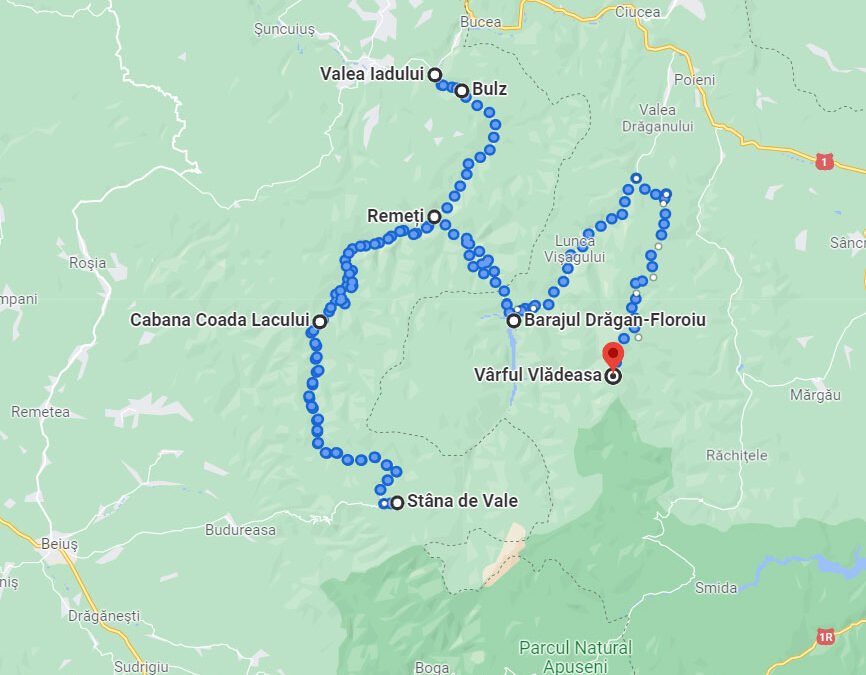 Natura pe 4 roți in Valea Iadului, Stana de Vale, Varful Vladeasa