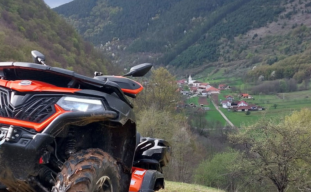 Spectaculosul Traseu ATV Apuseni de pe Valea Iadului 